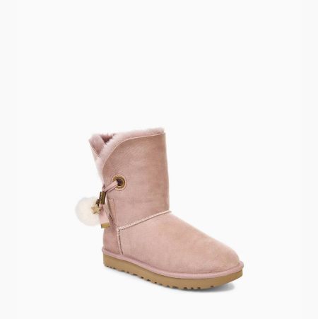 UGG Irina Star Charm Light Pink Boots for Women (QVSL59401)